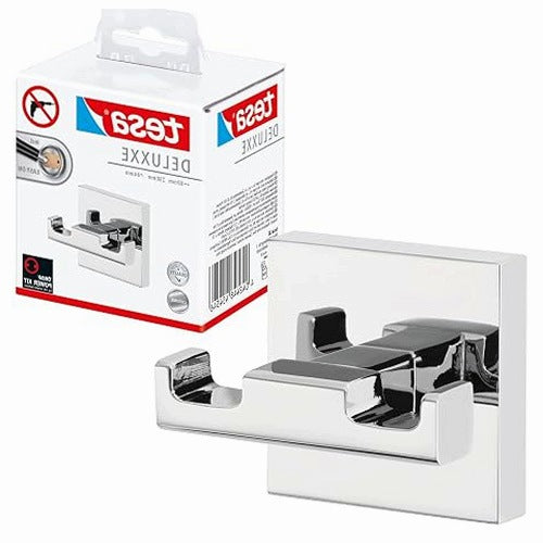 HOOK SELF-ADHESIVE DOUBLE CHROME TOWEL BAR