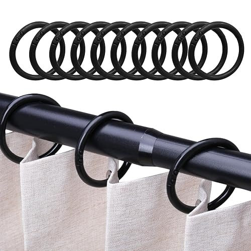 HOOKS FOR SHOWER CURTAINS PLASTIC ANTI-CORROSION SET 100 PCS. Brand no brand