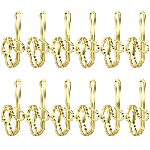 HOOKS FOR SHOWER CURTAINS STEEL 24 PCS. RINGS МЕТАЛ Brand no brand