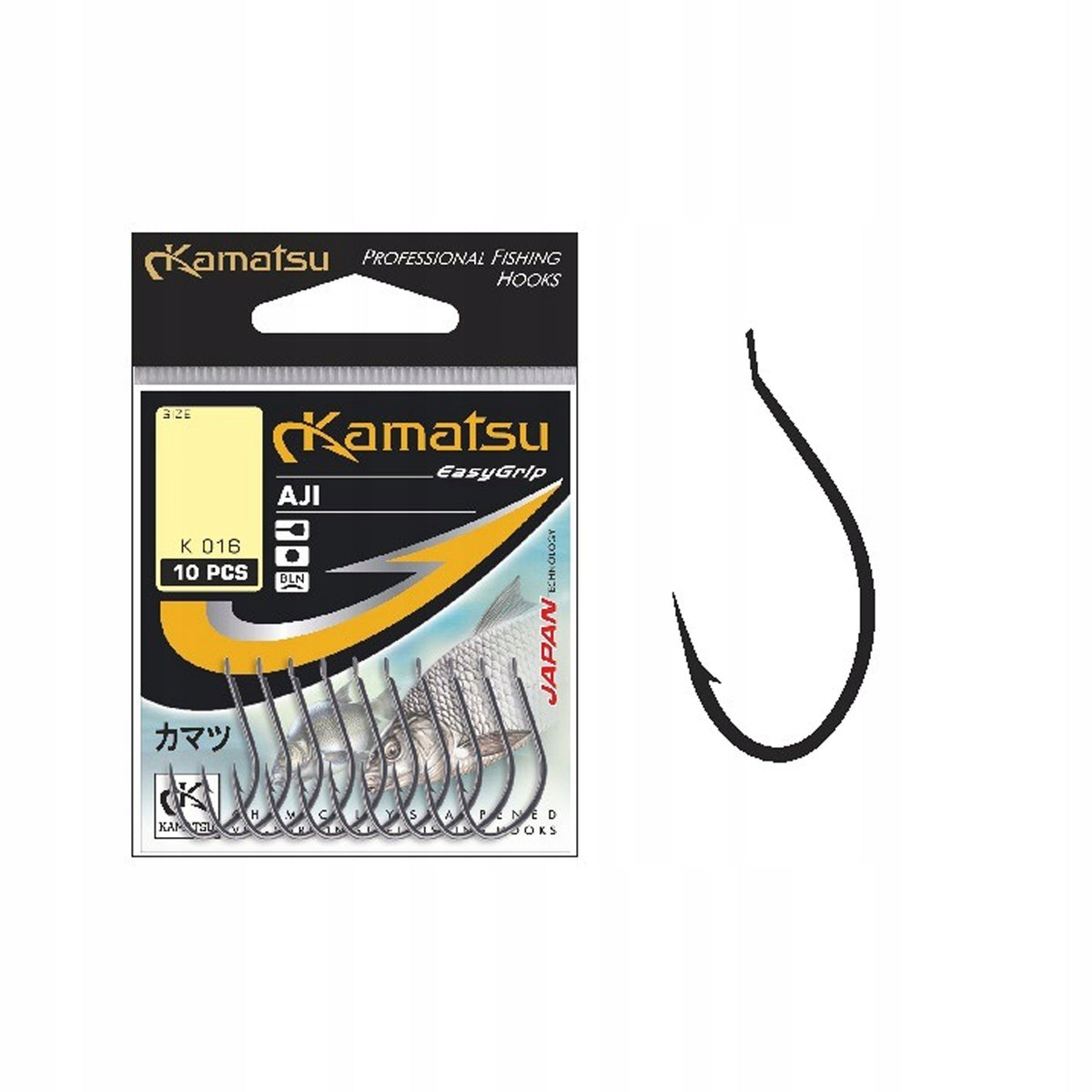 HOOKS KAMATSU AJI #12 10 pcs.