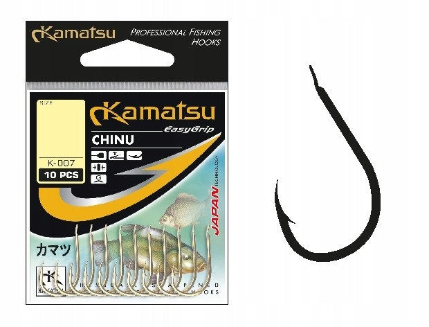 HOOKS KAMATSU CHINU #1 10 PCS.