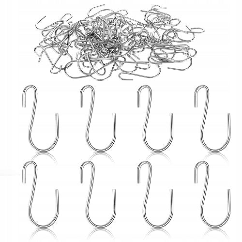 HOOKS S METAL 60 PCS FOR JEWELRY DECORATION CRAFTS DIY METAL