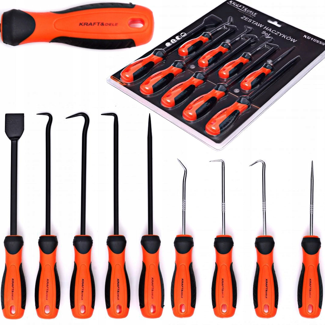 HOOKS SKEWERS SCREWDRIVERS FOR O-RINGS 9 EL KD10959