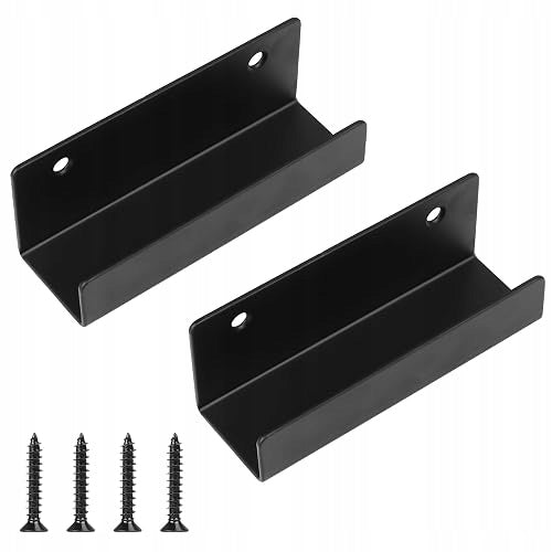 HOOKS U SHAPED WALL METAL BLACK FOR CERAMICS 50MM 8PCS Brand no brand