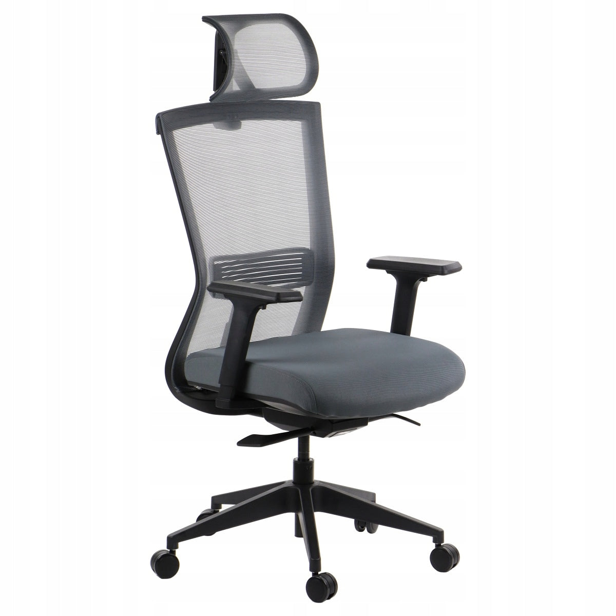 HOPE Grey Office Chair – Swivel, Ergonomic, Mesh, Comfortable