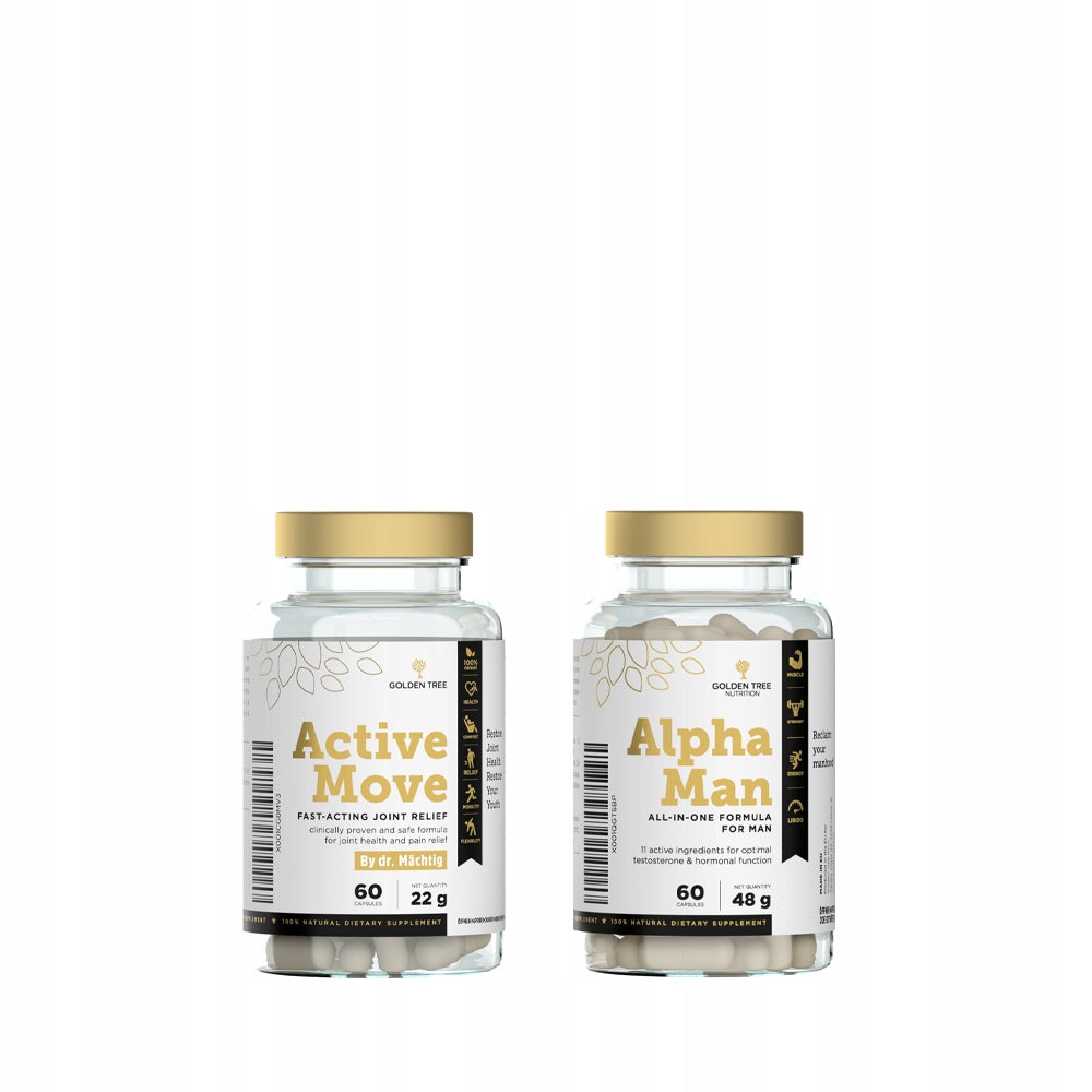 HORMONAL BALANCE FOR MEN Active Move + AlphaMan Golden Tree