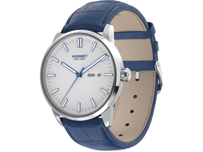 HORNET Modern NFC 43mm White and Blue