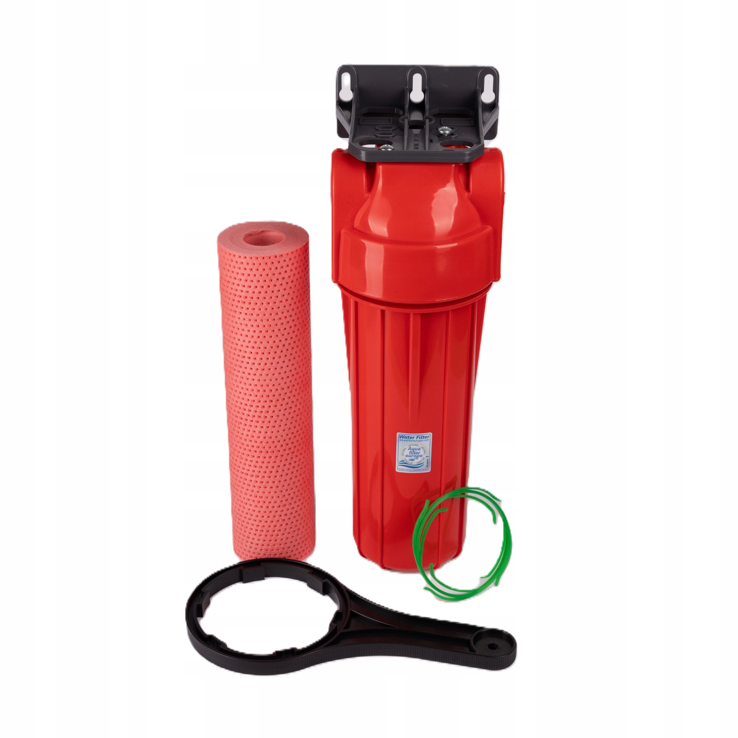 HOT 10" 3/4 hot water filter body with Aquafilter FHHOT34-HPR-WB cartridge