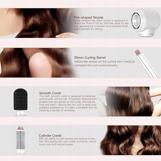 HOT AIR HAIR STYLIST MEASURE 5in1 HIT Brand no brand
