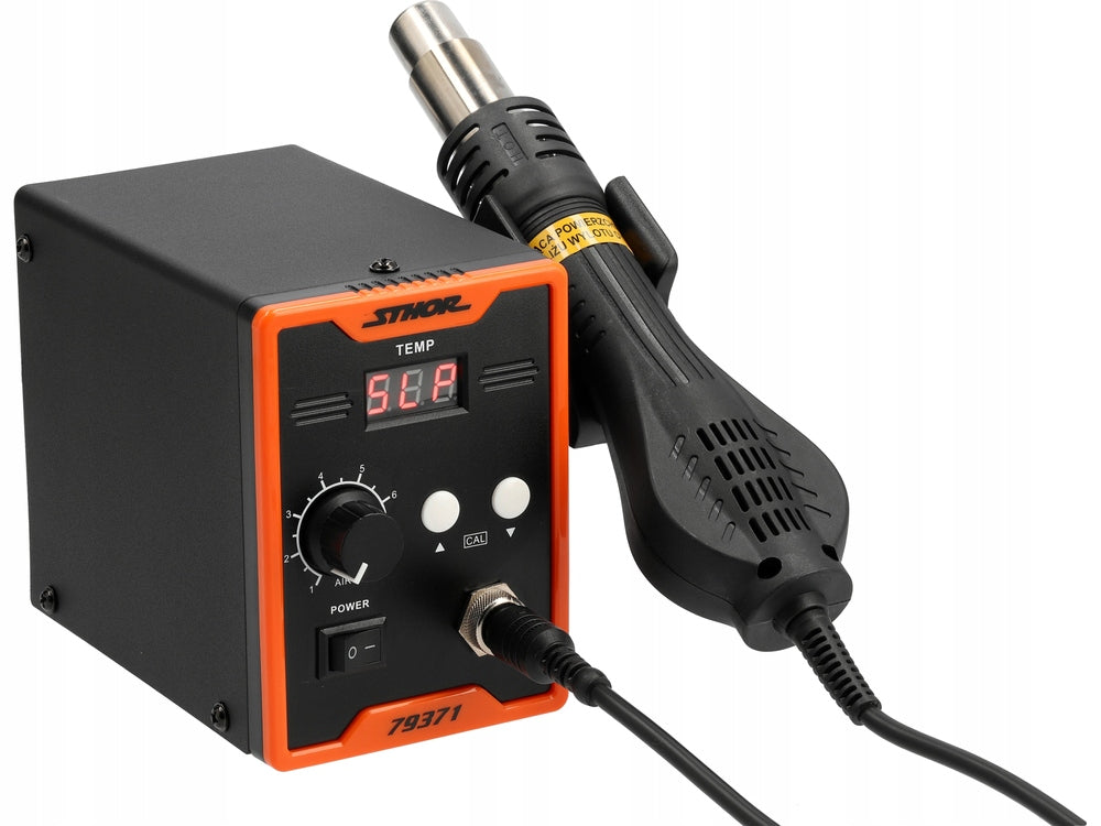 HOT AIR SOLDERING STATION 750W 100-500°C DISPLAY 79371 Brand Sthor