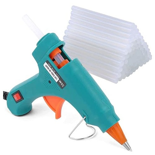 HOT GLUE GUN FIRE RETARDANT 20W SET OF 60 DIY STICKS