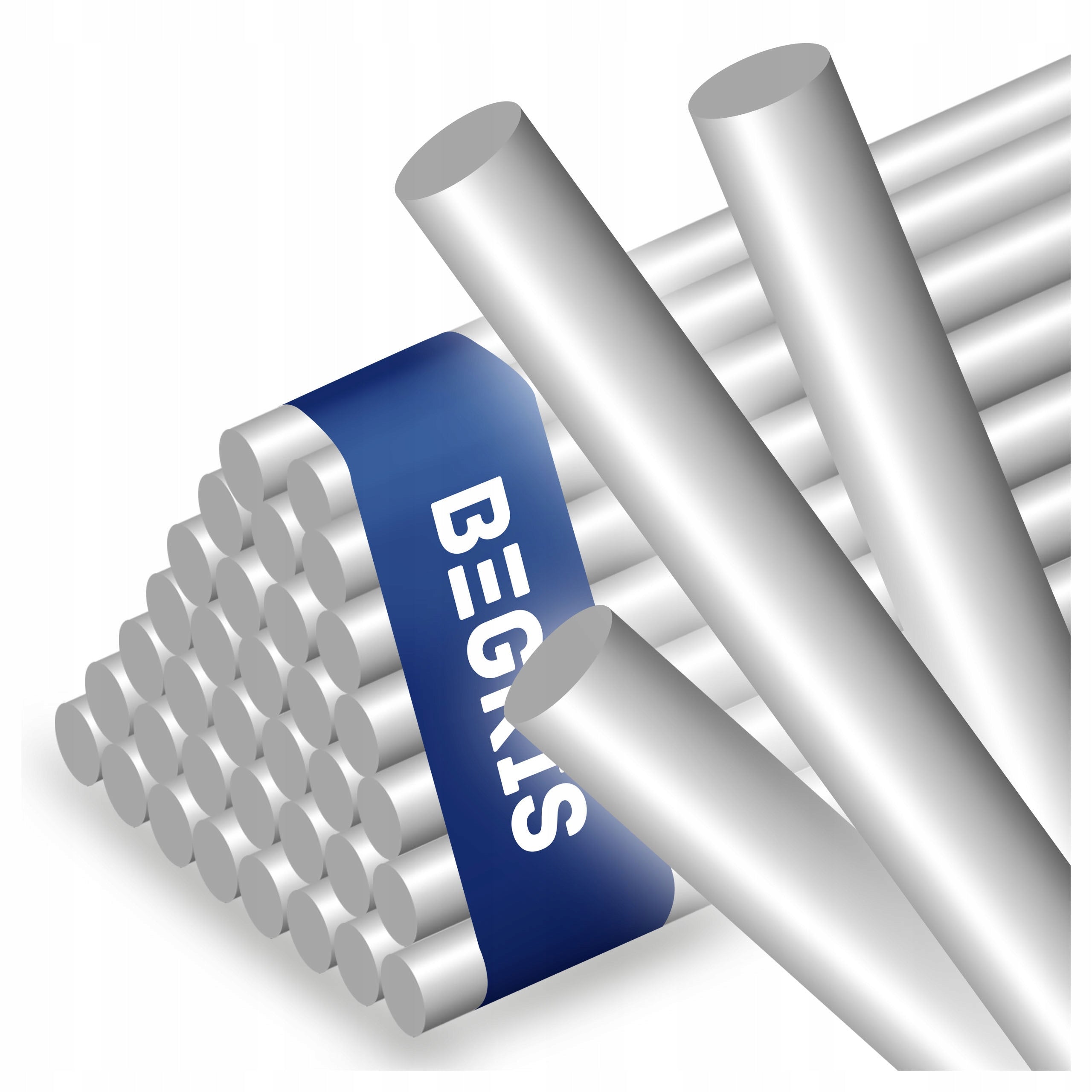 HOT GUN ADHESIVE 11 mm x 300 mm 1KG colourless cartridges 35 pieces