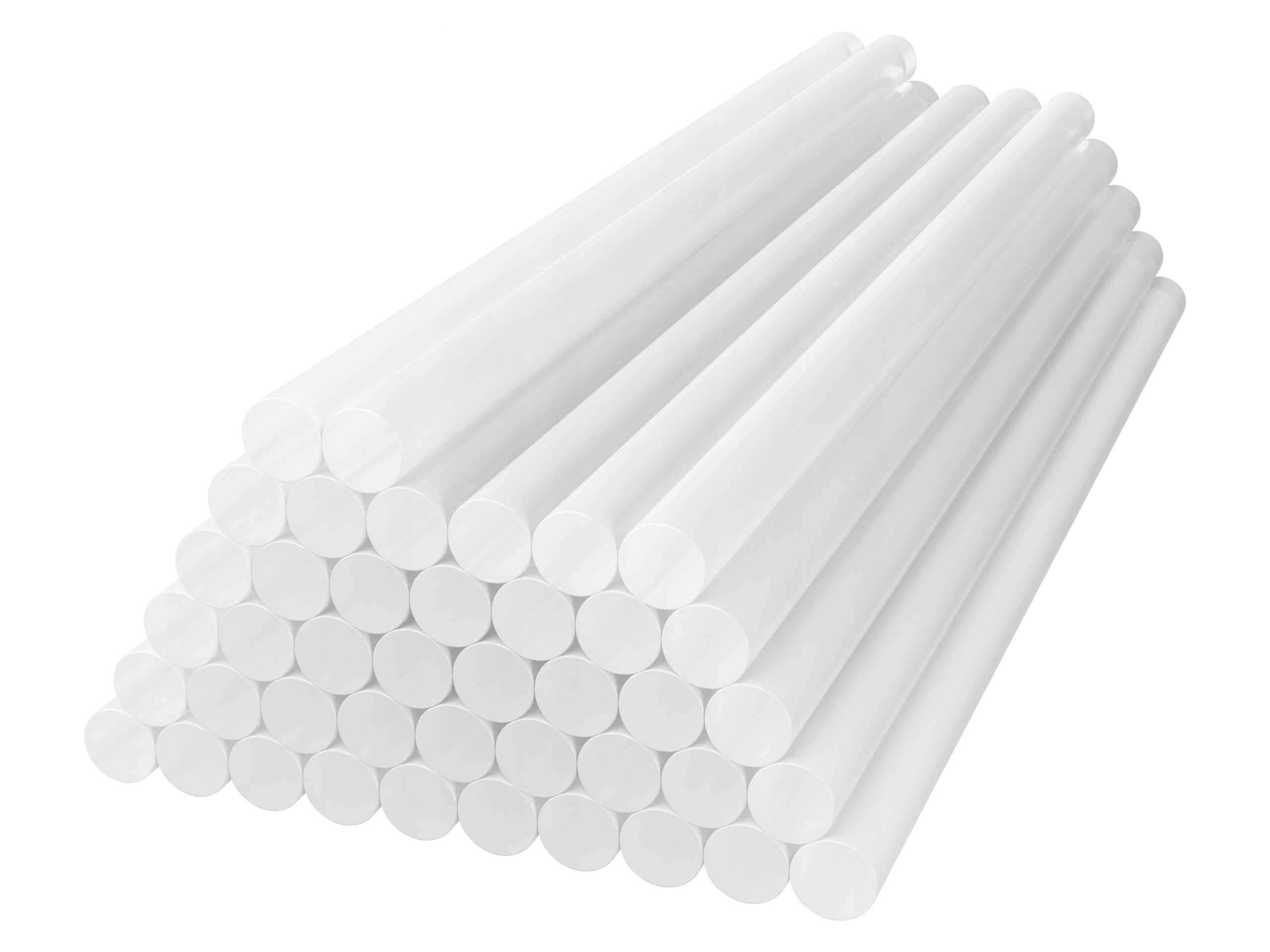 HOT GUN ADHESIVE 11mm - 12mm PDR REFILLS COLORLESS 1KG ~42 PIECES Packaging status original