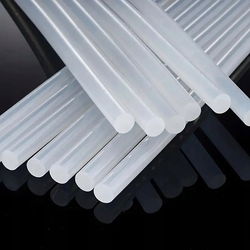 HOT GUN GLUE ADHESIVE CARTRIDGES STRONG COLORLESS 1KG 11MM 42PCS Number of pieces 42 pcs