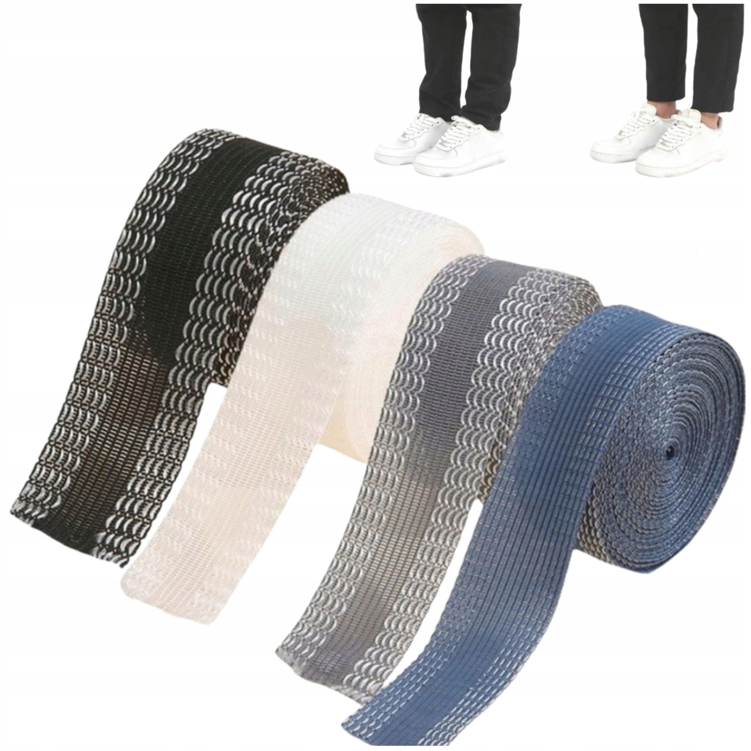 HOT PRESS PANTS ROLL-UP TAPE SHORTENING LEG 4x5M Manufacturer code taśma do obszywania nogawek spodenek 5m x 4