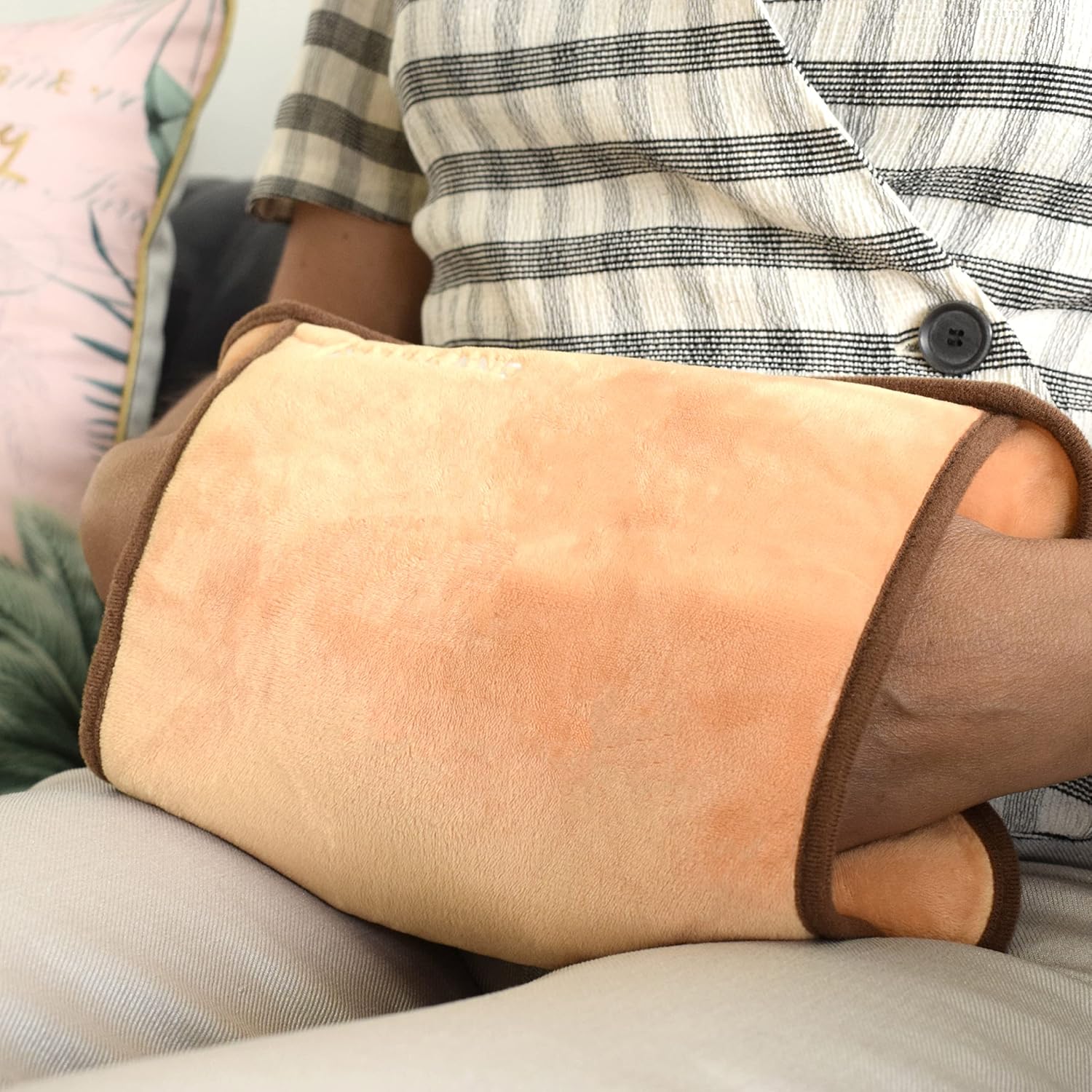 HOT WATER BOTTLE VULCANO RECHARGEABLE ELECTRIC 15 MIN WARMING UP 2H HEAT Medical device yes
