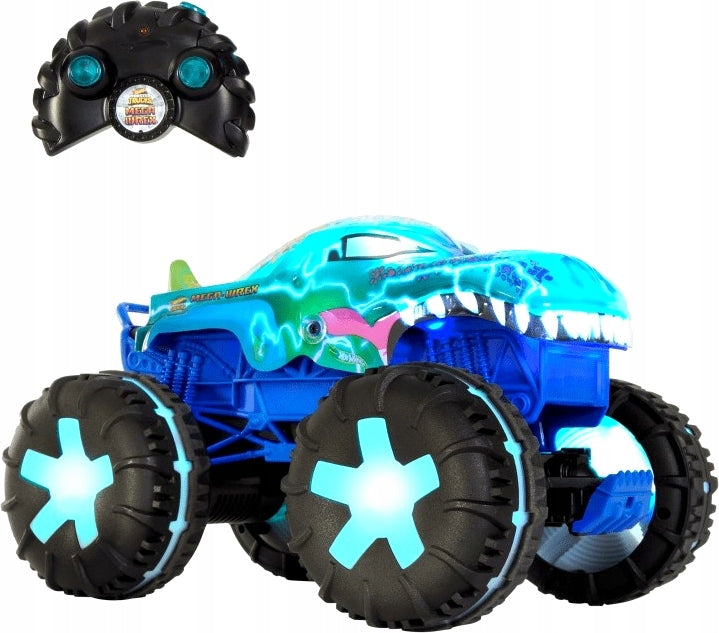 HOT WHEELS MONSTER TRUCKS RC MEGA WREX ALIVE REMOTE CONTROLLED VEHICLE JBD90 Brand Hot Wheels