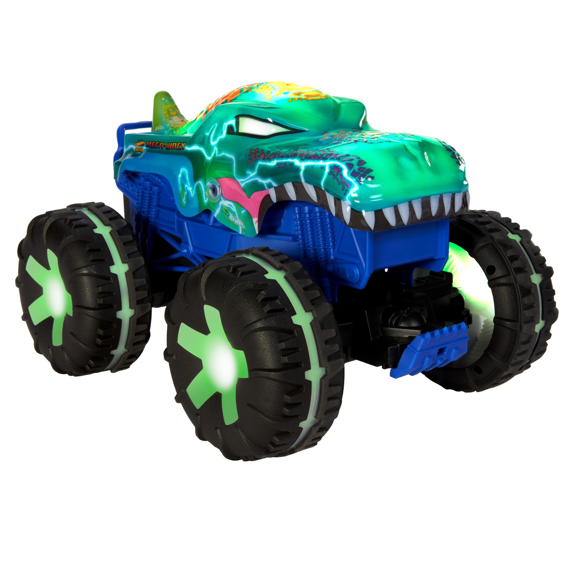 HOT WHEELS MONSTER TRUCKS RC MEGA WREX ALIVE REMOTE CONTROLLED VEHICLE JBD90