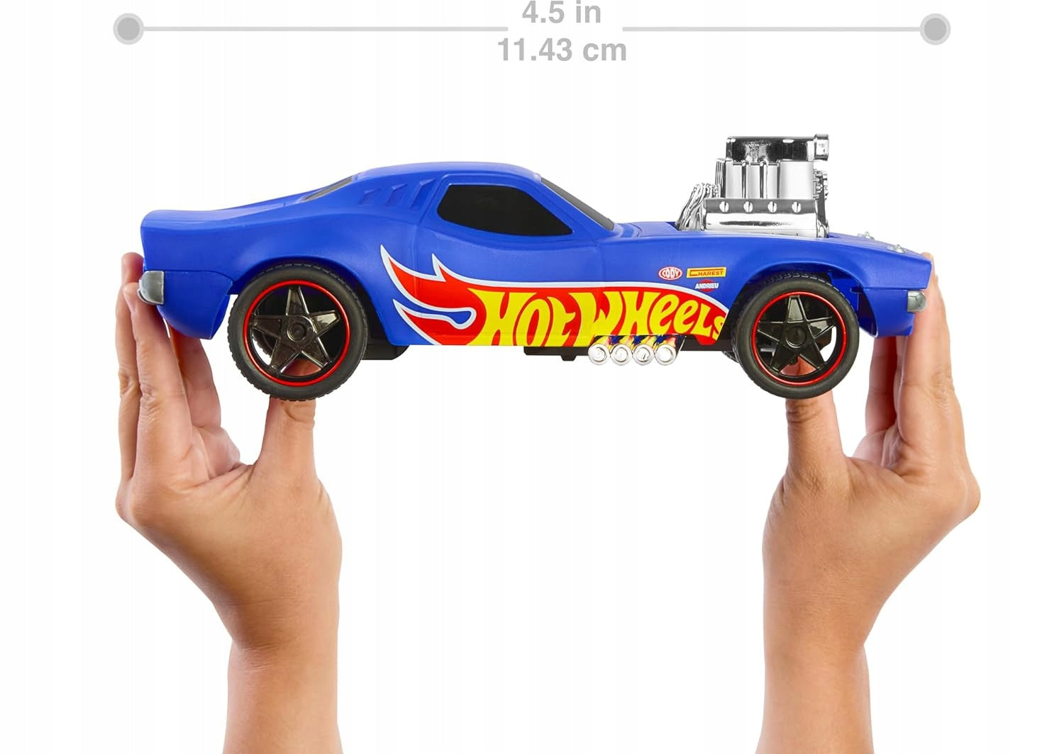 HOT WHEELS RODGER DODGER RC 1:16 AUTO REMOTE CONTROLLED CAR HTP54 Brand Hot Wheels