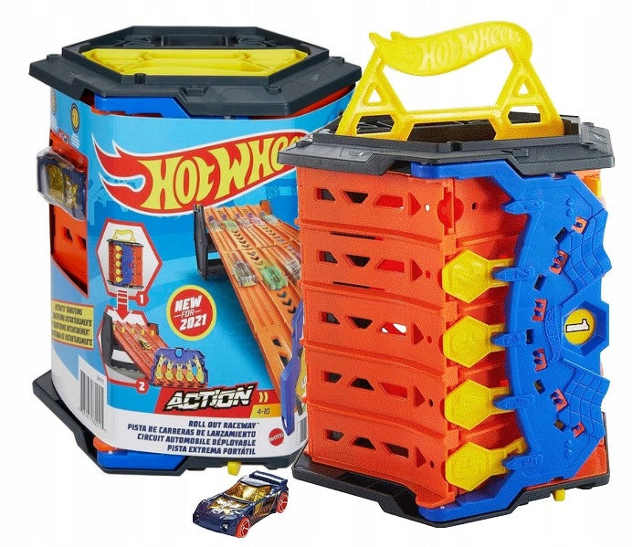 Set 5-spurige Autobahn mit Speicher für Hot Wheels 
