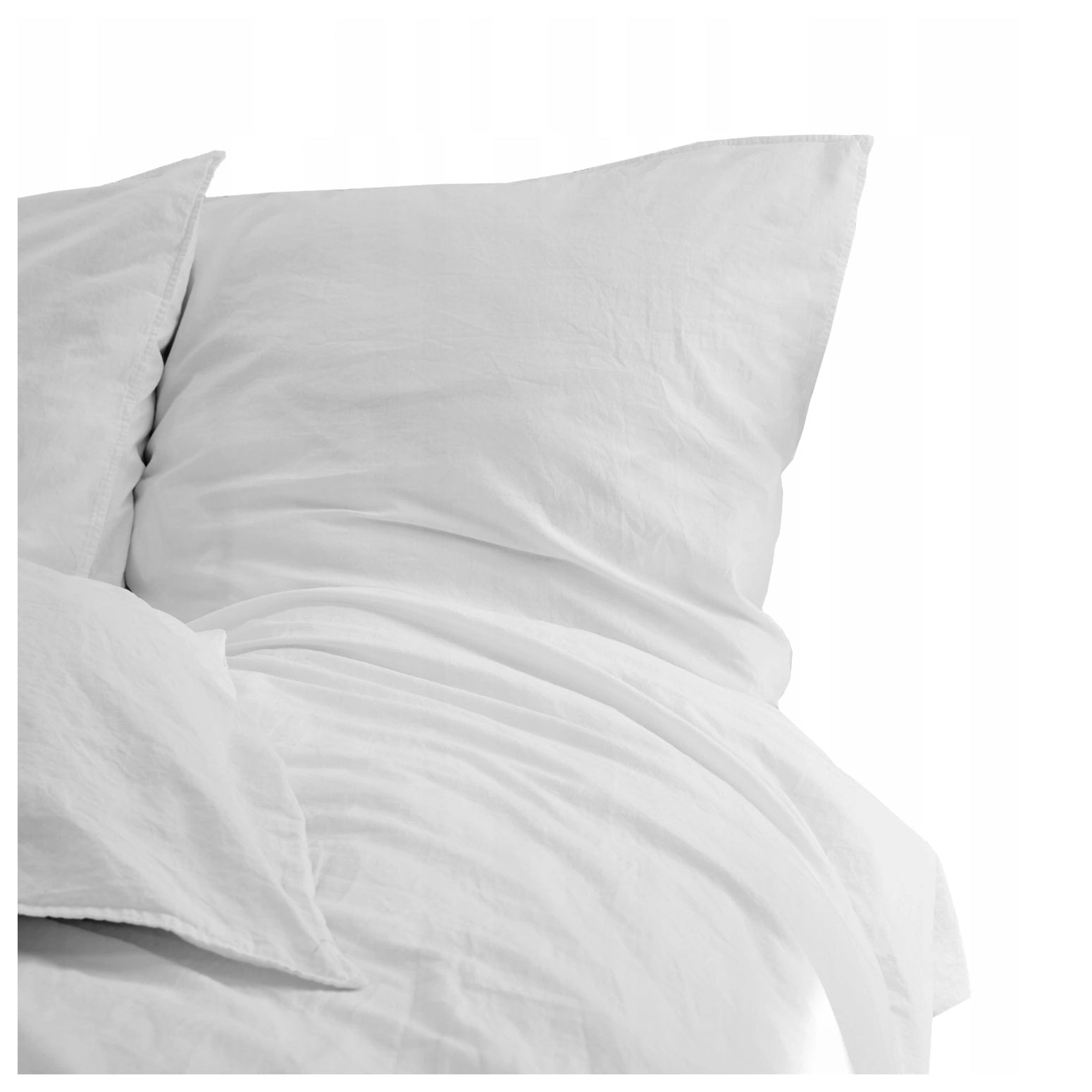 HOTEL BEDDING 160x200 cm WHITE COTTON 140 gr + PILLOWCASE 70x80 cm Manufacturer code Pościel bawełna-16178