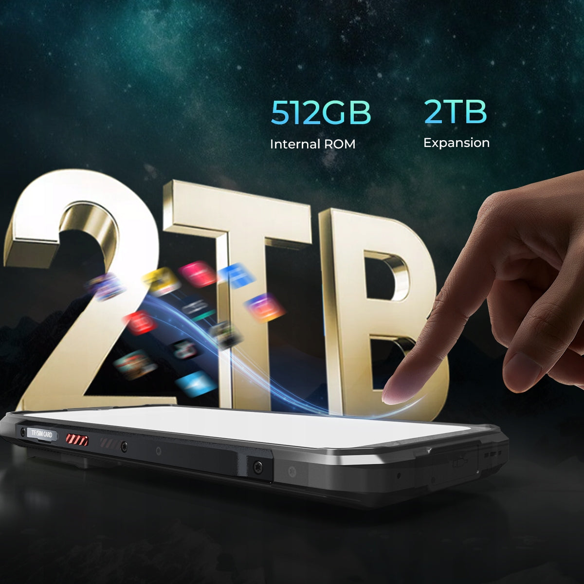 HOTWAV Cyber 16 Pro Černá Built-in memory 512 GB
