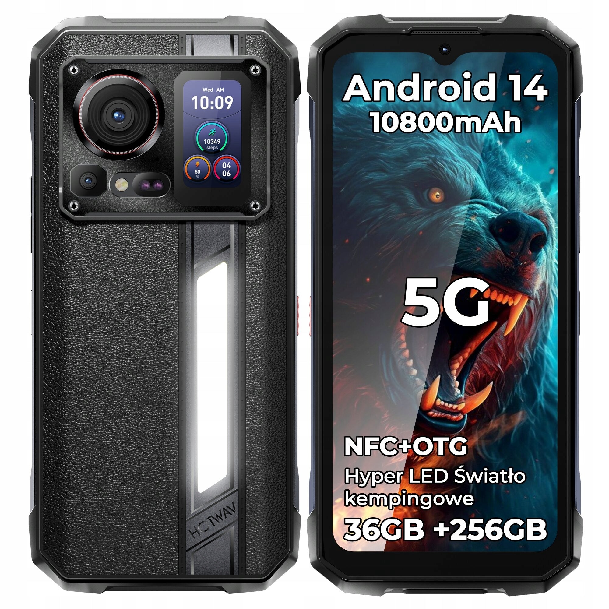 HOTWAV Hyper 7 Pro 16 GB / 256 GB 5G black