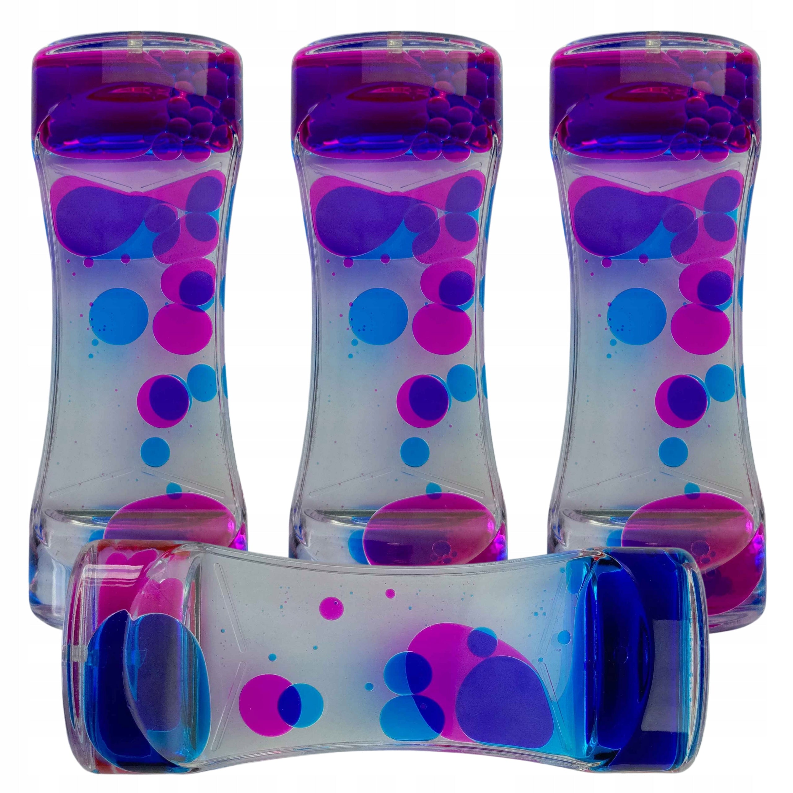 HOURGLASS FOR CHILDREN SENSORY TOY TIMEKEEPER 30SEC OIL Model dziecięca zabawka sensoryczna