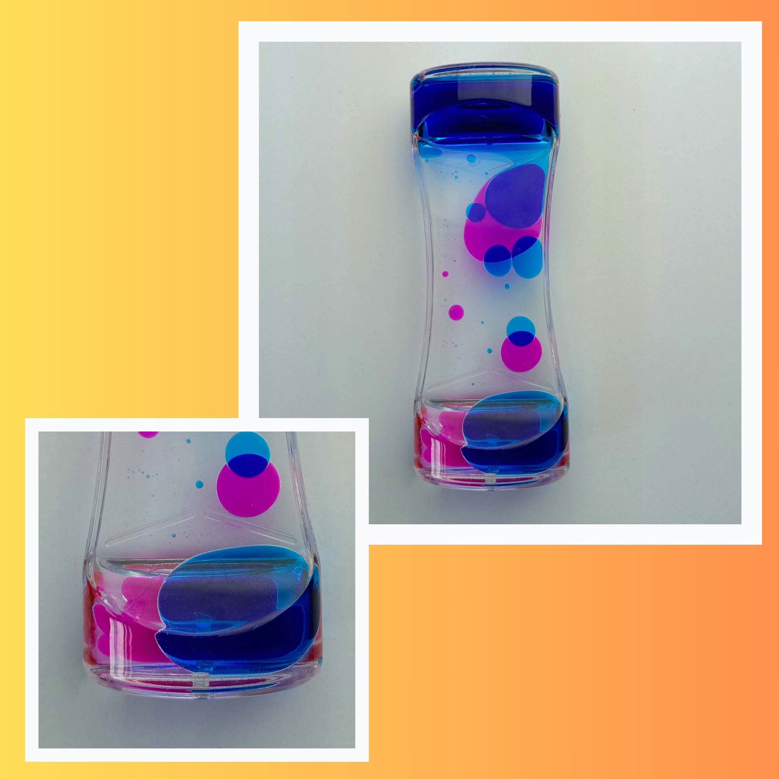 HOURGLASS FOR CHILDREN SENSORY TOY TIMEKEEPER 30SEC OIL Number of seats not specified