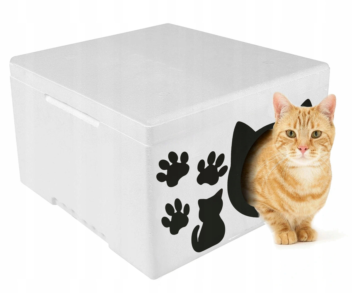 HOUSE STYROFOAM WARM BOOTH BED FOR CAT FOR WINTER Manufacturer code 5906479110071