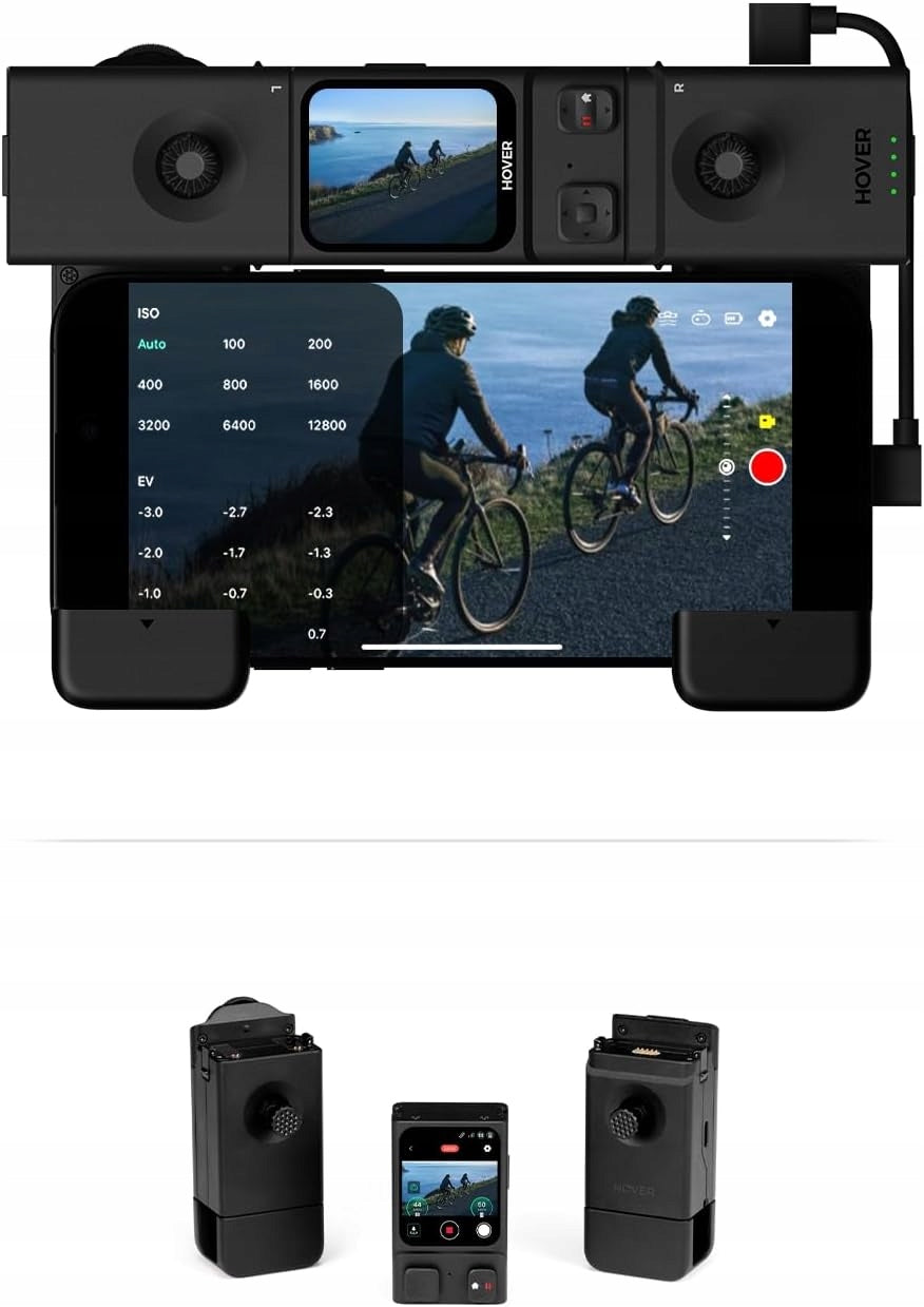 HOVERAir Beacon kit and joystick drone controller with X1 PRO/PROMAX camera