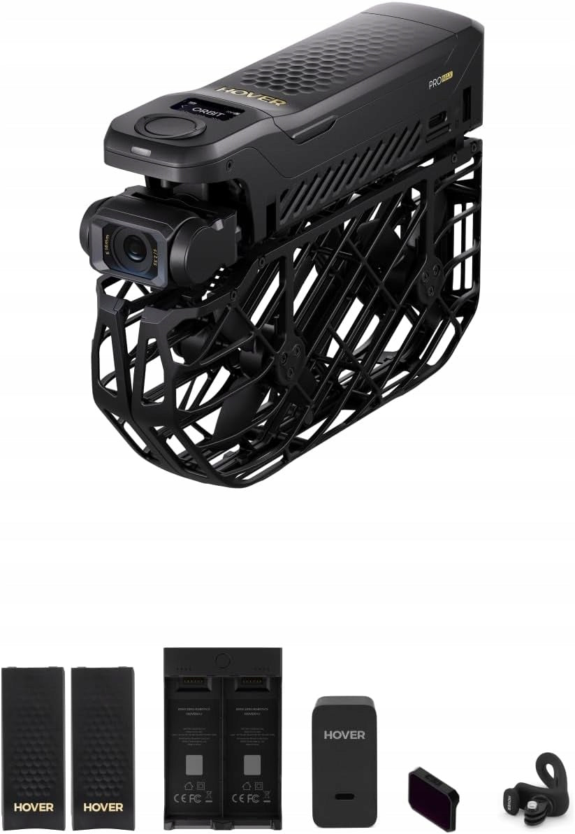 HOVERAir X1 Promax Action Cam 8K Drone with Camera 42 km/h Cycling Combo 2024 Packaging status original