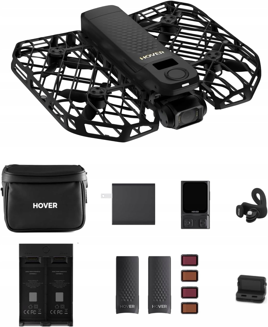 HOVERAir X1 Promax Action Cam 8K Drone with Camera 42 km/h Cycling Combo 2024