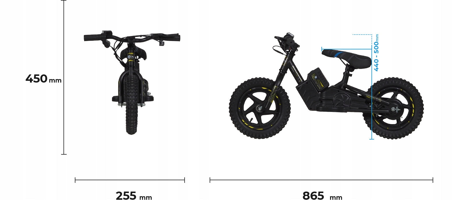 HP 12'' Electric Balance Bike Model HP 121E 12cali