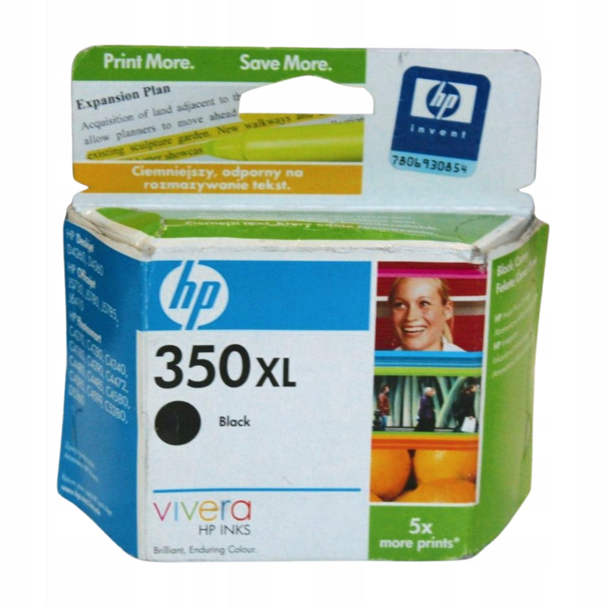HP 350XL CB336EE ink black 11 original