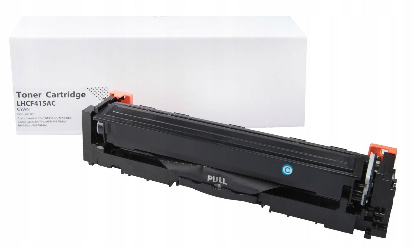 HP 415A W2031A Cyan Toner Cartridge with Chip for LaserJet Color Pro M454, M479