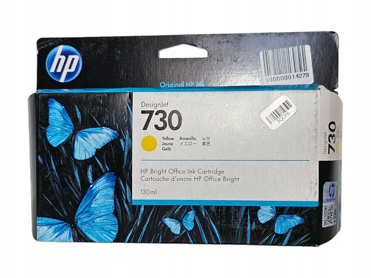 HP 730 Yellow ink 130ml P2V64A HP T1600 / T2600