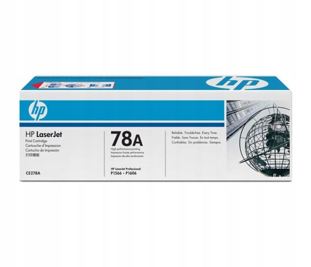 HP 78A Black Toner Cartridge, 2100 Pages Manufacturer code CE278A