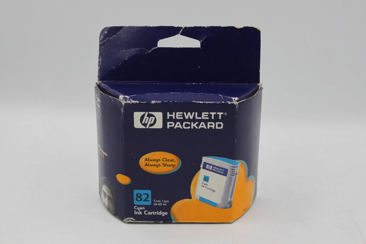 HP 82 C4911A ink cyan 02 original