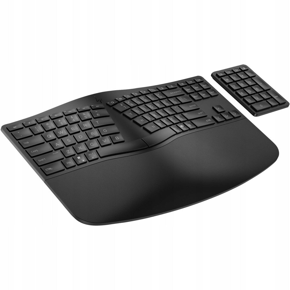 HP 960 Ergonomic Wireless Keyboard Black 37E755AA Keyboard layout International English (qwerty)