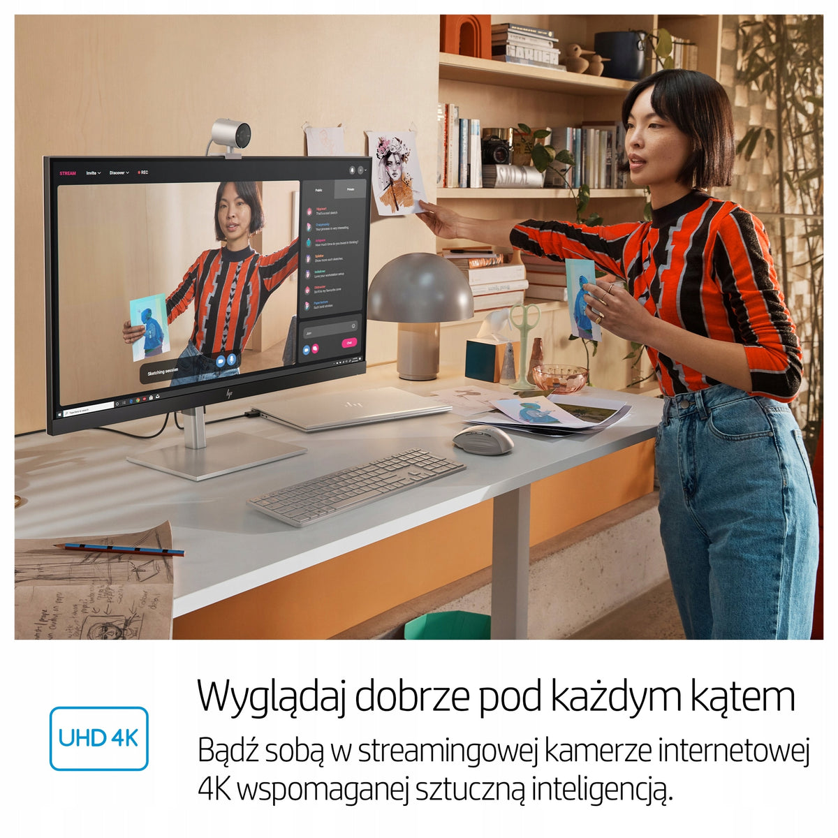 HP Camera 950 4K USB 3.2 Stand (Cz/Sre) Brand HP