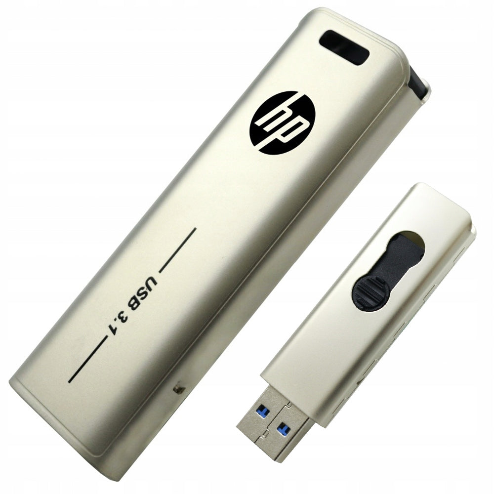 HP Inc. 64GB USB 3.2 HPFD796L-64 - metal - silver