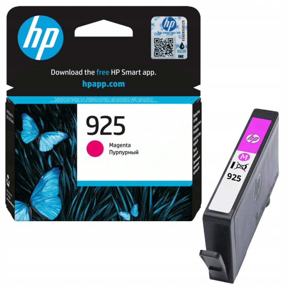 HP Ink No. 925 4K0V7PE Magenta 400str Color red (magenta)