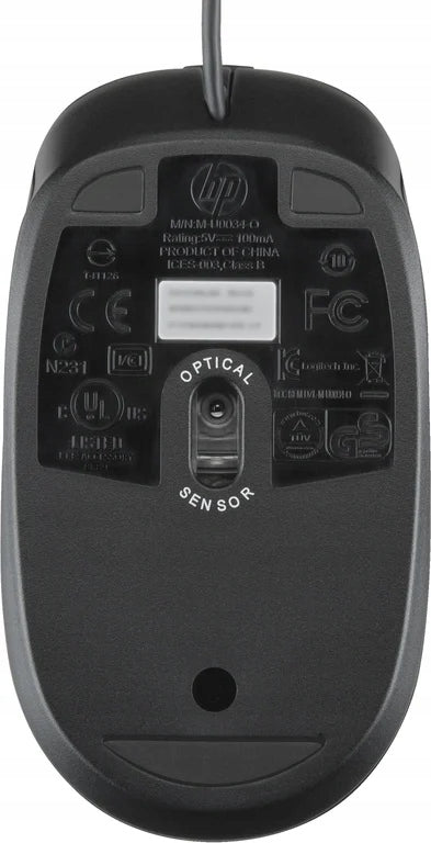 HP Optical mouse 800PDI 3 BUTTONS LONG USB SIGNAL CABLE 2,9 m