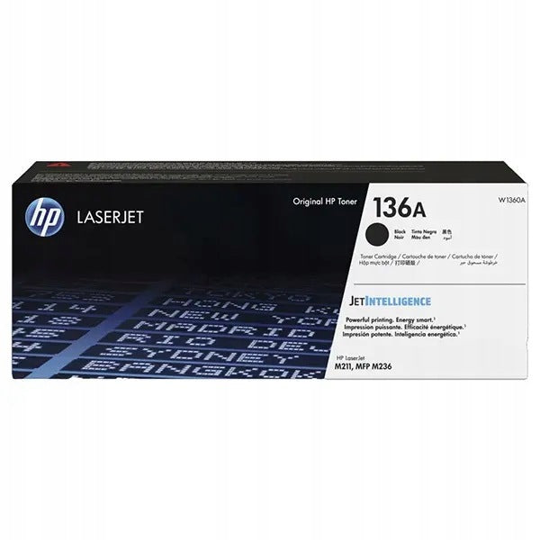 HP Original Toner Cartridge for Nr.136A LaserJet M211dw, M236dw, M236sdw, M211d | 1