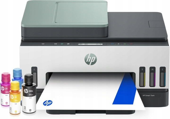 HP Smart Tank 7307 Wireless Color Printer Multifunction WiFi