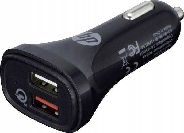 HP USB Quick Charge 3.0 5.4A Car Charger Packaging status original