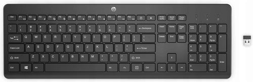 HP Wireless Keyboard 230 Black Full Size Membrane