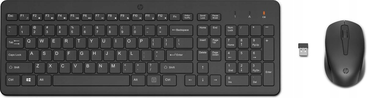 HP Wireless Keyboard and Mouse Set 330 UK, 2V9E6AA#ABU