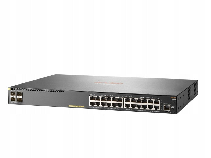 HPE Aruba 2930F 24G PoE+ 4SFP Switch Manufacturer code JL261A